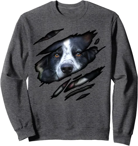 Vista 5 de Diseño de Border Collie in me, diseño de perro, sudadera de perro pedigree Negro