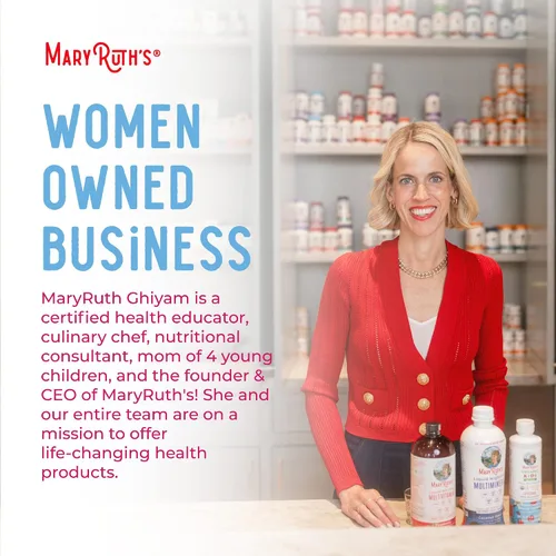 Vista 9 de MaryRuth Organics Multivitamínico para Mujeres 40+, Multivitamínico Femenino Liposomal, Suplemento de Apoyo Inmunológico, Suplementos de Energía