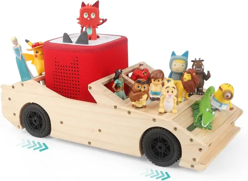 Vista 13 de para Caja Organizadora de Estantería Tonie, para Estante Magnético Tonie, Compatible con Caja Tonie Box 1/2 Reproductor, Figuras de Personajes