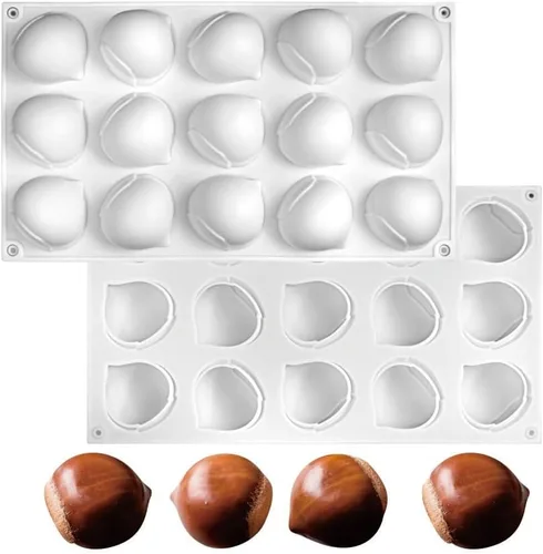 Vista 18 de mostsom Moldes de Chocolate de Girasol para Hacer en Casa (DIY), Moldes de Silicona para Dulces, Bandejas Antiadherentes para Hornear Galletas