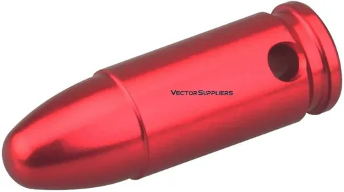 Vista 3 de Vector Optics Tapas a presión de 0.354 in, tapas redondas de entrenamiento para simulacros de 0.354 in Luger 6 piezas