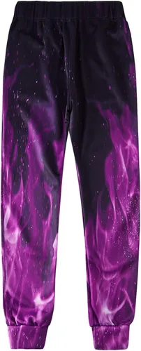 Vista 3 de Loveternal Pantalones deportivos para hombre y mujer, divertidos estampados 3D, gráficos y geniales, casuales