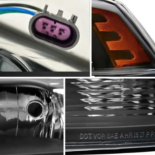 Vista 5 de Ensemble de phares compatible avec 2009 2010 2011 2012 2013 2014 2015 2016 2017 2018 Ram 1500, 2019 Ram 1500 Classic, 2010-2018 Ram 2500 3500 phares