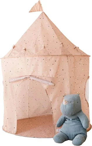 Vista 16 de 3 Sprouts Tienda de campaña para niños - Tela reciclada sostenible – Divertido y espacioso castillo inflable para juegos en interiores para niños