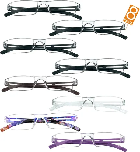 Vista 11 de LifeArt Lentes de bloqueo de luz azul, antifatiga ocular, anteojos de lectura para computadora, anteojos de juegos, gafas de TV para mujeres