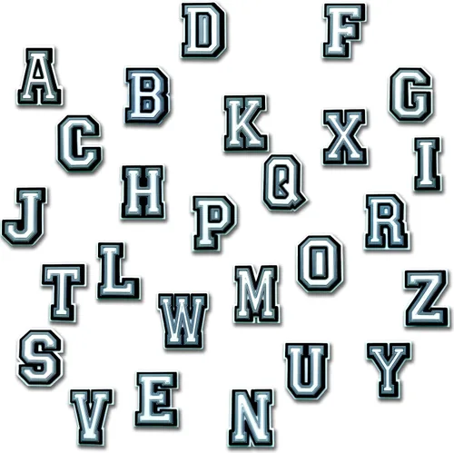 Vista 5 de Mowzury Paquete de 72 dijes deportivos y letras para zapatos, para niños, adolescentes, niñas, hombres, mujeres, adultos, recuerdos de fiesta