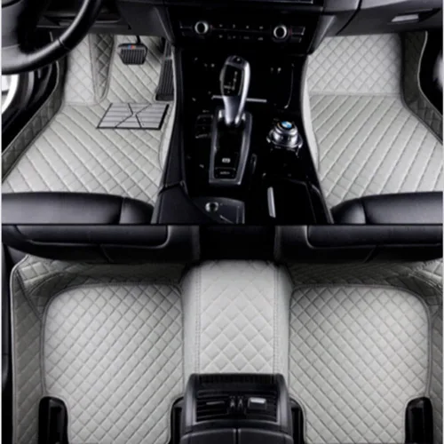 Vista 17 de Alfombrillas personalizadas para automóvil compatibles con Audi, BMW, Mercedes-Benz, Chevy, Cadillac, Honda, Toyota, Lexus, Infiniti, Nissan, rojo