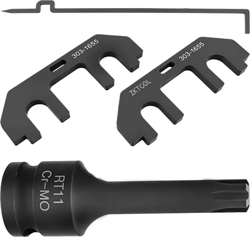 Vista 8 de ZKTOOL 303-1655 3.5L árbol de levas con herramienta de sincronización de alineación, compatible con Ford 3.5L EcoBoost actualizado GT F-150
