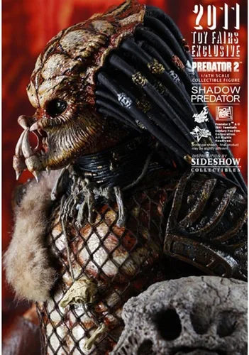 Vista 4 de Hot Toys Predator Toy Fair 2011 - Figura de acción exclusiva a escala 1/6 Shadow Predator