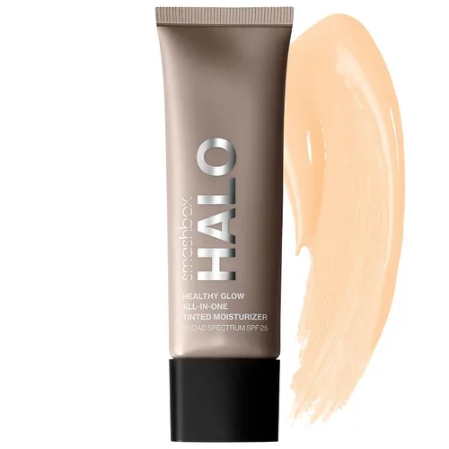 Vista 16 de Smashbox Halo Healthy Glow Tinted Moisturizer with SPF 25 24-Hour Hydrating Skin Tint with Buildable Coverage and Dewy Finish Hyaluronic Acid &