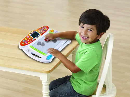 Vista 4 de VTech Centro creativo de aprendizaje y escritura (embalaje sin frustraciones), Blanco