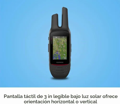 Vista 6 de Garmin Rino 750, navegador GPS y radio portátil resistente de 2 vías