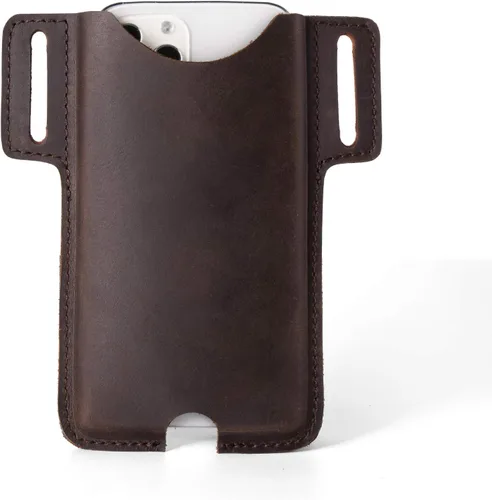 Vista 10 de Gentlestache Funda de cuero para teléfono celular, funda de piel con lazo para cinturón para Phone14 Pro Max/13 Pro Max, Galaxy S22 Ultra/S22+