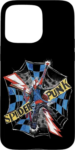Vista 31 de Marvel Spider-Man: Across The Spider-Verse - Carcasa para iPhone 17, diseño de Spider-Punk