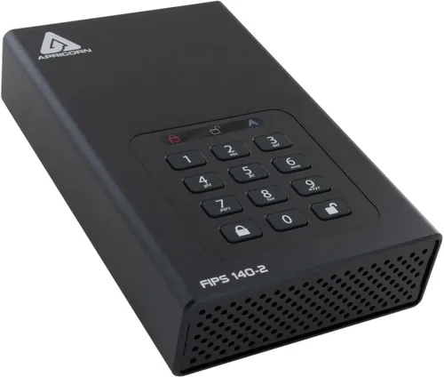 Vista 11 de Apricorn 2TB Aegis Padlock DT 256-Bit Cifrado USB 3.0 Disco duro (ADT-3PL256-2000)