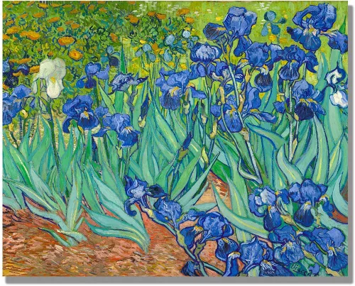 Vista 76 de ELITEAART- La noche estrellada por Vincent Van Gogh, pintura al óleo, reproducción de pintura al óleo, impresión en lienzo giclée, tamaño marcado