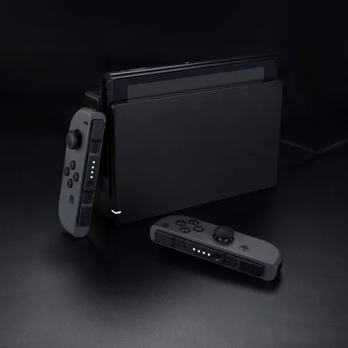 Vista 7 de eXtremeRate Firefly - Kit de afinación LED para Nintendo Switch Joycons Dock NS Joycon SL SR Botones Cinta Flex Cable Indica Power LED - Blanco frío