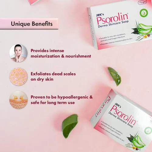 Vista 3 de PSOROLIN Jabón para el cuidado de la piel Derma 75 gm (1)