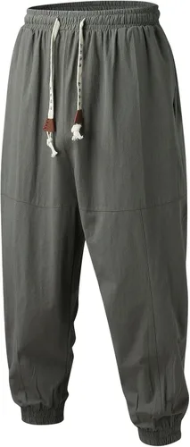 Vista 20 de Pantalones deportivos para hombre, pantalones de otoño e invierno y sólidos para hombres y hombres, cómodos con múltiples bolsillos