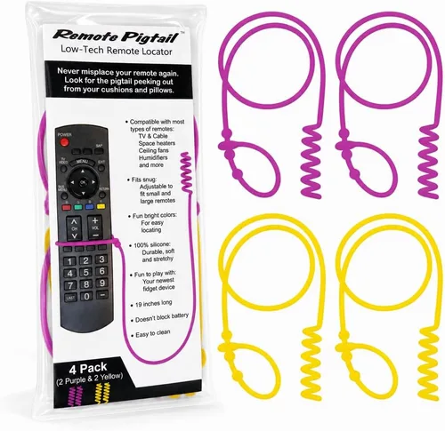 Vista 8 de Remote Leash 4-Pack, Remote Control Tether, Adjustable 2 Blue & 2 Red Azul /Rojo