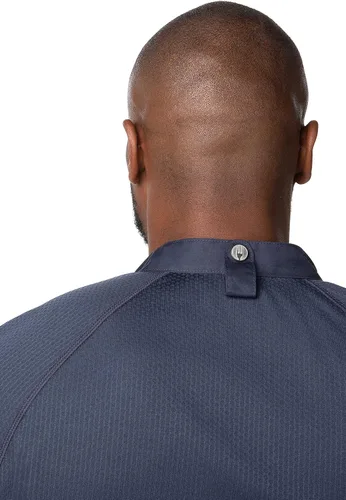 Vista 4 de Chef Works Abrigo de chef Arcadia para hombre