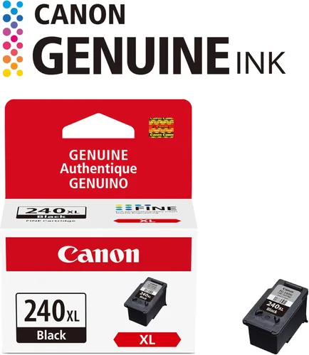 Vista 2 de Canon PG-240XL Cartucho de tinta negra, compatible con MG3620, MG3520, MG4220,MG3220 y MG2220