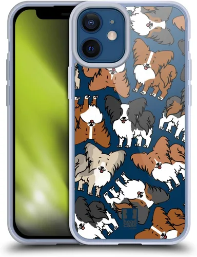 Vista 50 de Head Case Designs Airedale Terrier - Funda de gel suave con 4 patrones de razas de perro [protección de grado militar] compatible con Apple iPhone 7
