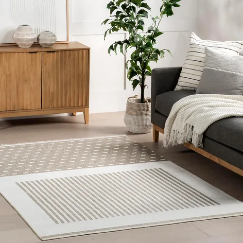 Vista 12 de nuLOOM Versa Collection - Alfombra reversible de 4 x 6 pies, lavable a máquina, resistente a las manchas, fácil almacenamiento, certificado