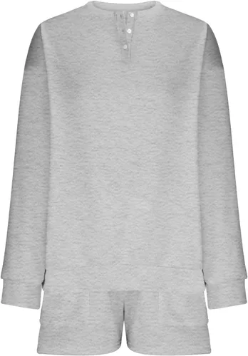 Vista 3 de Bidobibo Women Sweat Suits 2 Piece Set Crew Neck Tops And Shorts Airport Outfit for Women Casual Travel Outfit Fashion 2023