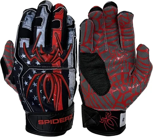 Vista 27 de Guantes de bateo híbridos de Spiderz