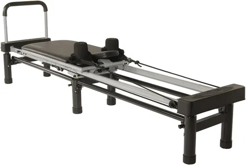 Vista 8 de Reformador AeroPilates - Máquina de entrenamiento de Pilates para gimnasio en casa - Reboteador de fitness cardiovascular - Capacidad
