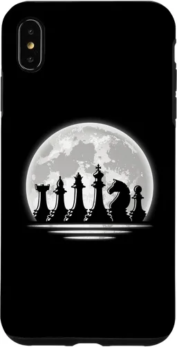 Vista 11 de Chess Design - Chess Figures Full Moon - Chess Case for iPhone 17