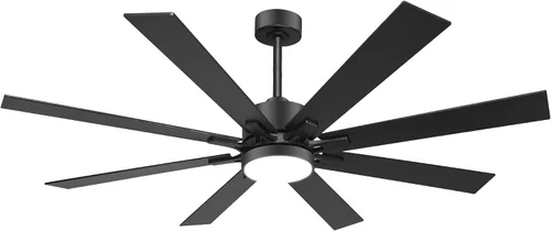 Vista 9 de Ventilador de techo de bronce aceitado interior de 52 pulgadas