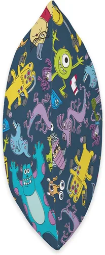 Vista 2 de PIXAR Disney Monsters Scare Crew - Almohada de 16 x 16 pulgadas, multicolor