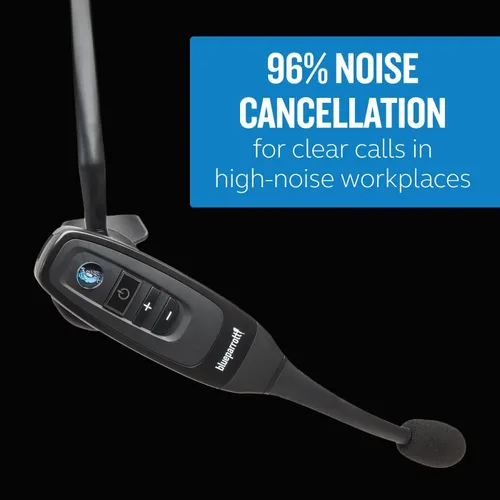 Vista 3 de BlueParrott C400-XT – Auriculares Bluetooth con control por voz, sonido líder en la industria con largo alcance inalámbrico, cancelación de ruido