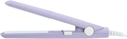 Vista 8 de Mini plancha de pelo de cerámica turmalina, rizador de hierro plano, pequeño, ligero, portátil, plancha alisadora con calentamiento rápido y fácil