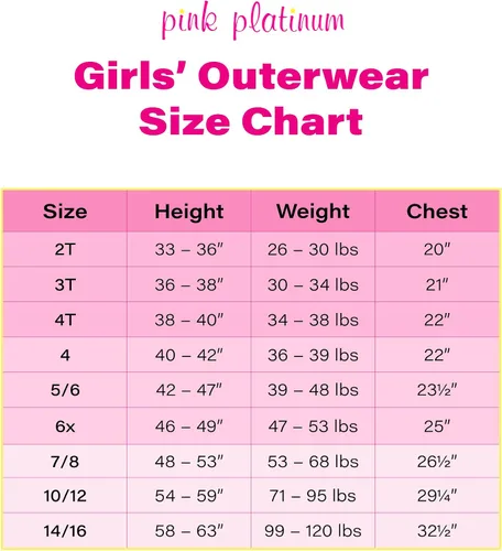 Vista 7 de Pink Platinum Chubasquero para niñas, ligero, plegable, impermeable, rompevientos Anorak con capucha