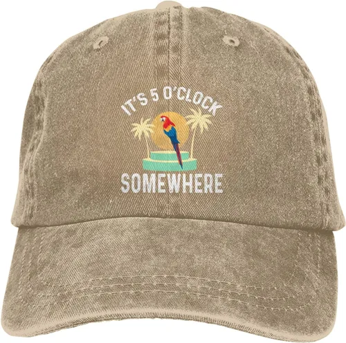 Vista 42 de Philysonic 5 Oclock Somewhere Hat It is 5 Oclock Somewhere Hat Gorra de béisbol para mujer, gorra de moda
