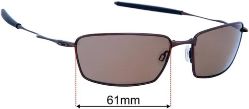 Vista 3 de Sunglass Fix Replacement Sunglass Lenses Compatible for Oakley Square Whisker 61mm