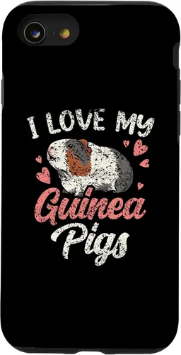 Vista 13 de Funda para iPhone 15 I Love My Guinea Pigs Animal Cute Pet Guinea Pig Lover