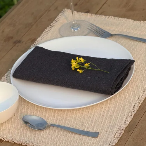 Vista 3 de Hausattire Servilletas reutilizables lavables 100% algodón 18 x 18 pulgadas Servilletas de mesa para decoración de cesta de Pascua de primavera