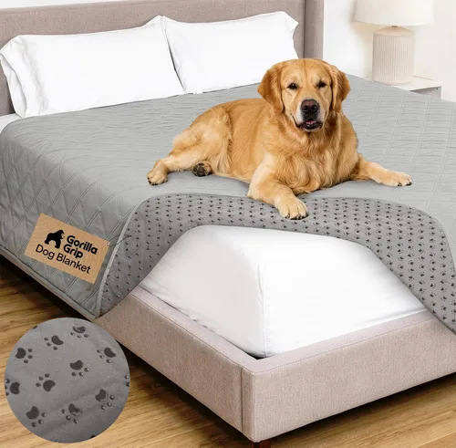 Vista 34 de GORILLA GRIP® Manta impermeable para perro, funda de sofá para perros, 30 x Borgoña