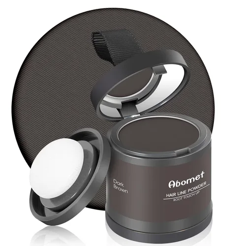 Vista 24 de Retoque de Raíz Instantáneo Polvo de Cobertura de Canas, Oculta la Pérdida de Cabello y Adelgazamiento Para Mujeres y Hombres, Fibras Capilares