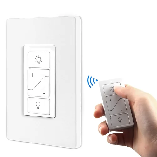 Vista 10 de Interruptor de atenuación remoto inteligente, compatible con Alexa: simplemente conecta al Amazon Echo en un solo paso. Paquete de 2