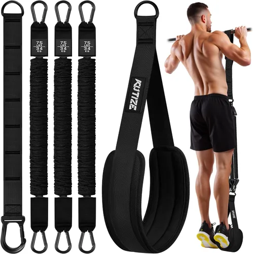 Vista 10 de KUTIZE Pull Up Assistance Bands, Pull Up Bar Resistance Bands, Pull Up Bands for Enhanced Strength Training, Muscle Training, 3 Heavy-Duty