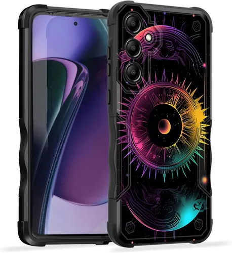Vista 621 de Funda para Galaxy A14 5G, [Doble Capa][Protección contra Caídas de Grado Militar de 10 Pies] [Antideslizante] Funda Resistente a Prueba de Golpes