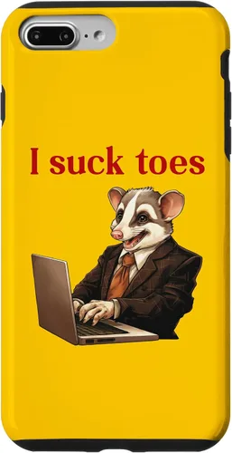 Vista 12 de Funda para iPhone 12 Pro Max Funny Feet Lover Lamiendo los dedos del pie Humor extraño I Chuck Toes