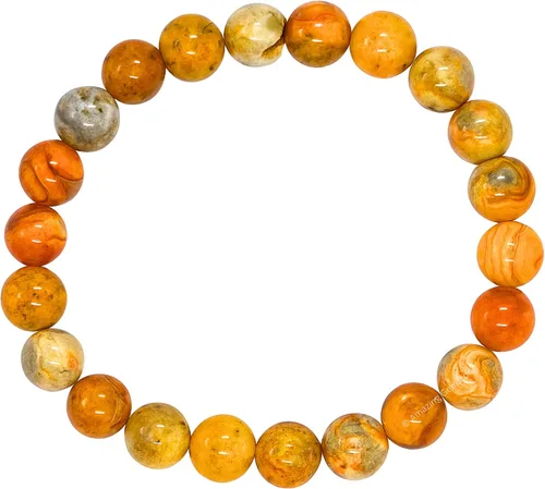 Vista 106 de Amazing Gemstone Crystal Bracelet for Women Men's Gifts - Protection Healing Crystal Bracelet - 8mm Gemstone Beaded Stretchable Bracelet Pulseras
