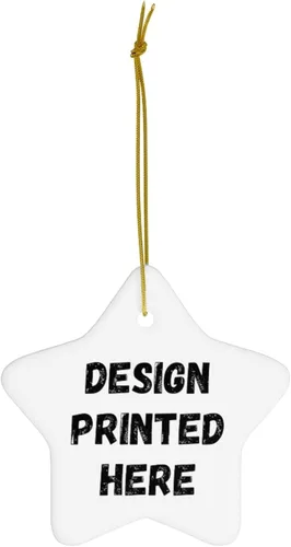 Vista 2 de Adornos negros para perro Whoodle para árbol de Navidad 2025, regalos con nombre personalizado, decoraciones de Nochevieja 2026, estrella blanca