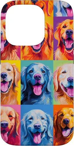 Vista 17 de Carcasa para iPhone 16 Golden Retriever Dog Owner